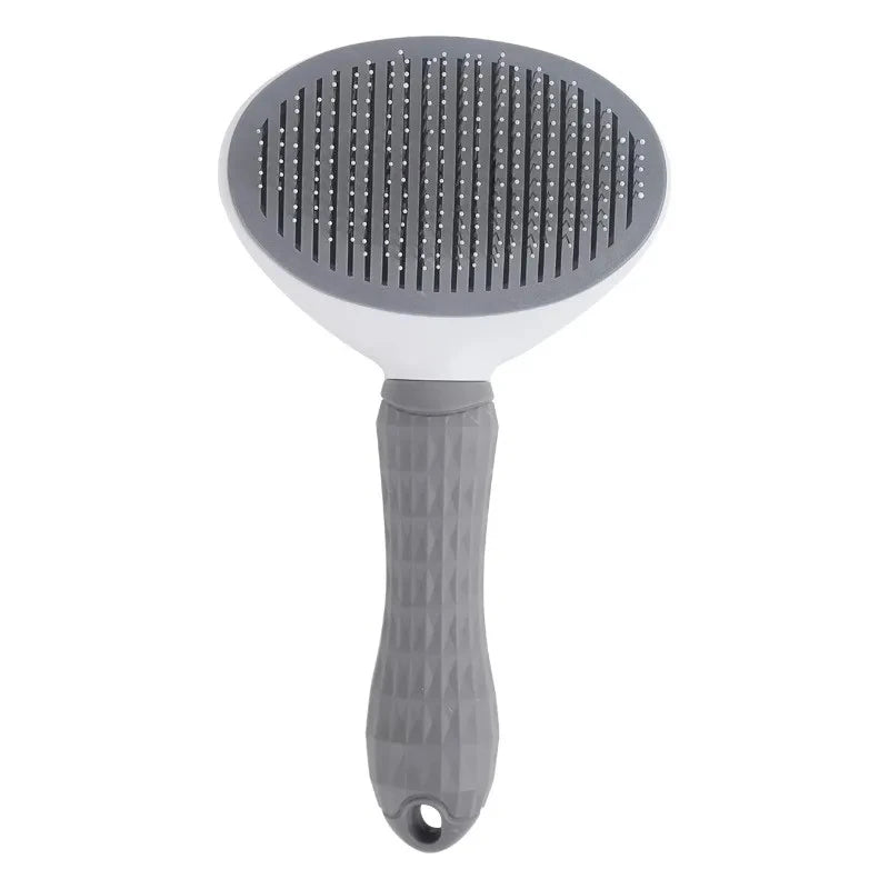 Self-Cleaning Pet Grooming Brush – Stainless Steel Comb for Cats & Dogs