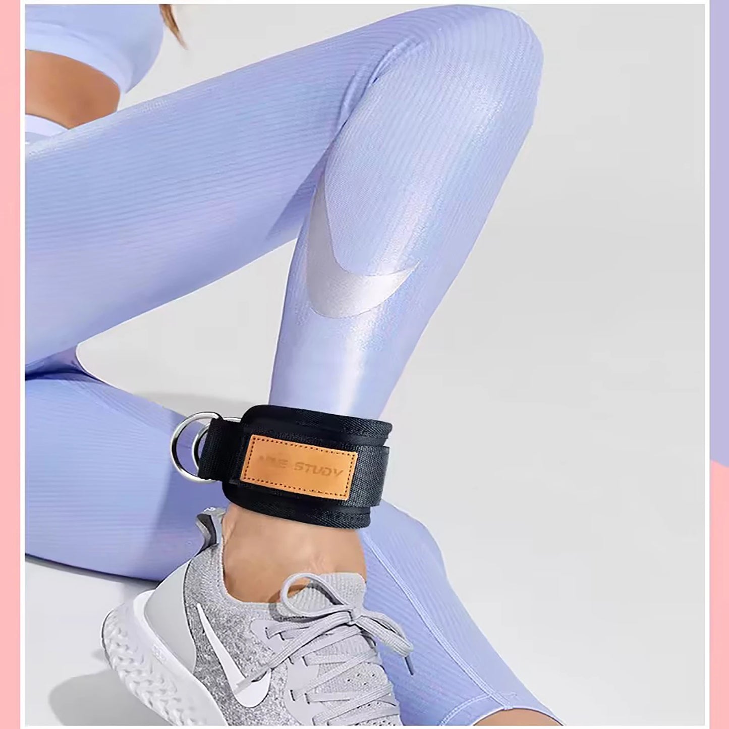 Adjustable Ankle Straps Resistance Bands for Glutes & Leg Workout – Home & Gym Fitness Equipment for Men & Women