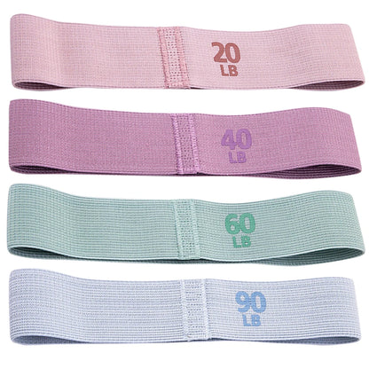 Booty Resistance Bands for Women – Non-Slip Glute Bands for Squats, Yoga & Home Workouts