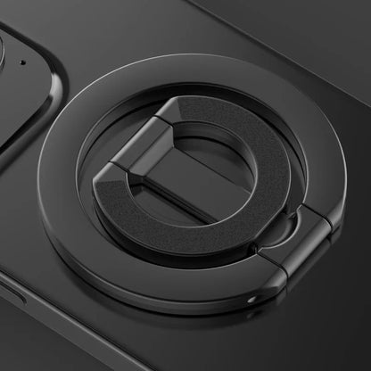 MagSafe-Compatible Magnetic Ring Phone Holder – 360° Rotating Stand & Grip for iPhone & Android