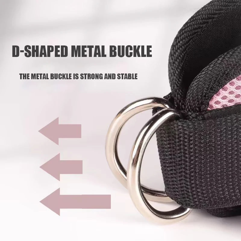 Adjustable Ankle Straps Resistance Bands for Glutes & Leg Workout – Home & Gym Fitness Equipment for Men & Women
