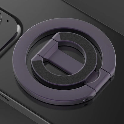 MagSafe-Compatible Magnetic Ring Phone Holder – 360° Rotating Stand & Grip for iPhone & Android